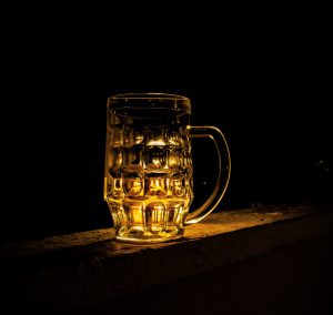 Spotlight on beer.