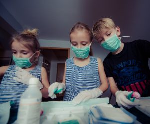 Some parents think that herd immunity will help keep their kids safe.