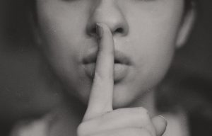 Most of the time a victim will not say anything because they are afraid of their abuser.