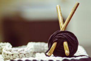 Take the time to volunteer for a local church or hospital. You can crochet/knit hats, scarves or gloves.