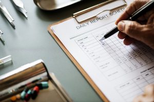When monitoring your blood pressure, be sure to record your numbers.