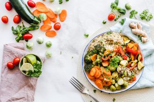 A diet filled with legumes, nuts, vegetables, and fish can help battle MS, by strengthening the immune system. 