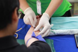 Doctors can determine if your allergy is gone with a blood test.