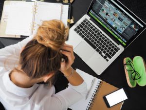 business owner stressed from not having coverage