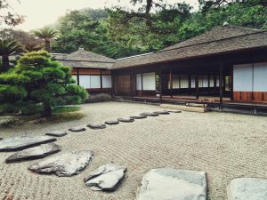clean zen temple