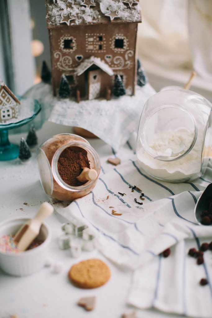 baking a yule log cake ingredients