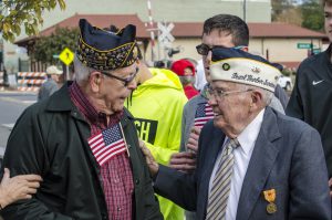 pearl harbor veterans talking at a memorial event