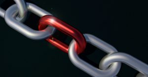 chains connected together by one red link