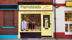 old dry cleaners shop
