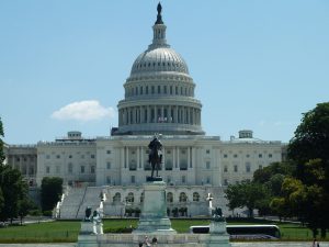 The US Captiol building.