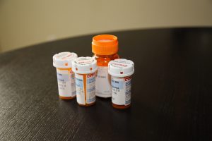 prescription drug bottles
