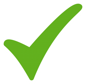 green check mark