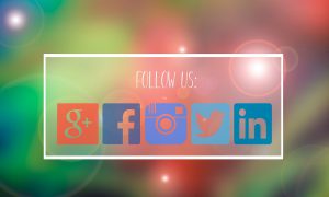 different social media accounts