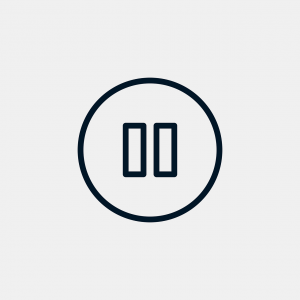 the pause symbol with a circle around it