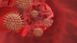 virus in the blood stream