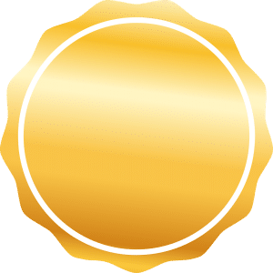 gold circle seal