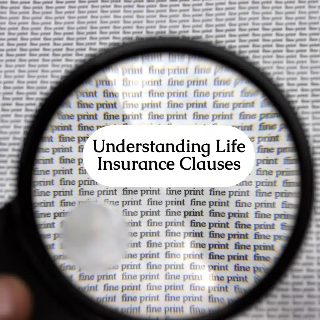 Understanding Life Insurance Clauses EZ.Insure
