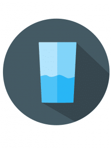glass of water