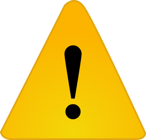 caution sign