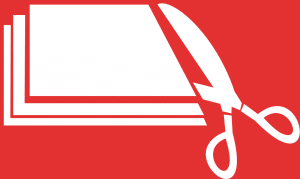 scissors cutting paper