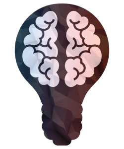 brain in a light bulb