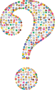 colorful question mark