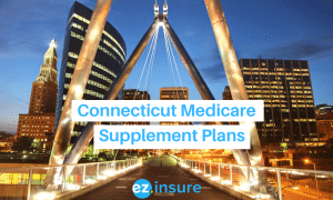 connecticut medicare supplement plans text overlaying image of hartford