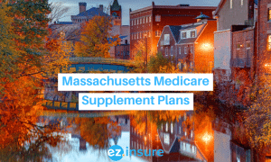 massachusetts medicare supplement plans text overlaying image of medford