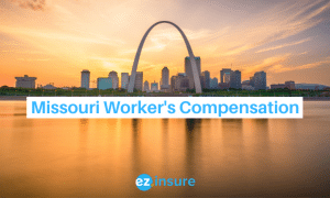 missouri worker's compensation text overlaying image of st.louis