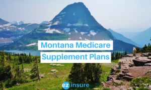 montana medicare supplement plans text overlaying image of mountain
