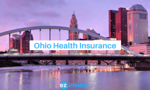 ohio health insurance text overlaying image of columbus