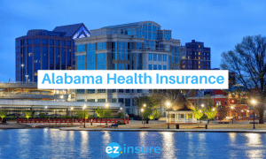alabama health insurance text overlaying image of huntsville