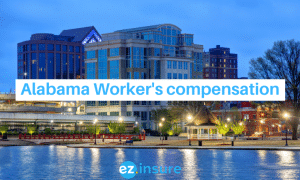 alabama worker's compensation text overlaying image of huntsville