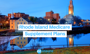rhode island medicare supplement plans text overlaying image of pawtucket