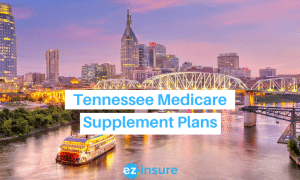 tennessee medicare supplement plans text overlaying image of nashville