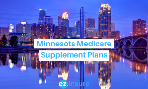 minnesota medicare supplement plans text overlaying image of minneapolis