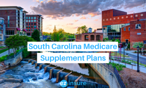 south carolina medicare supplement plans text overlaying image of greenville